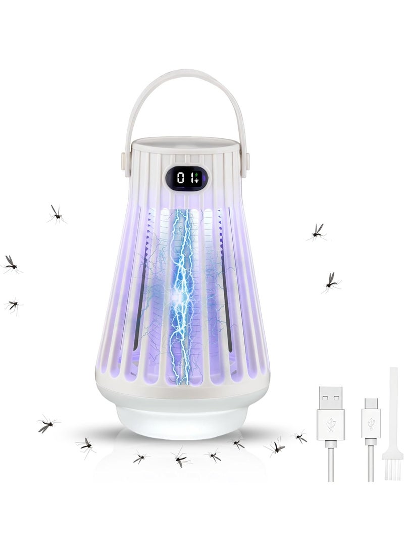 Royalstar Portable Electric Flying Insects Killer Bug Zapper Insect Killer Outdoor，Mosquito Killer with LED UV Light, Waterproof Fly Trap for Patio, Yard, Garden, Indoor Use - Image 1